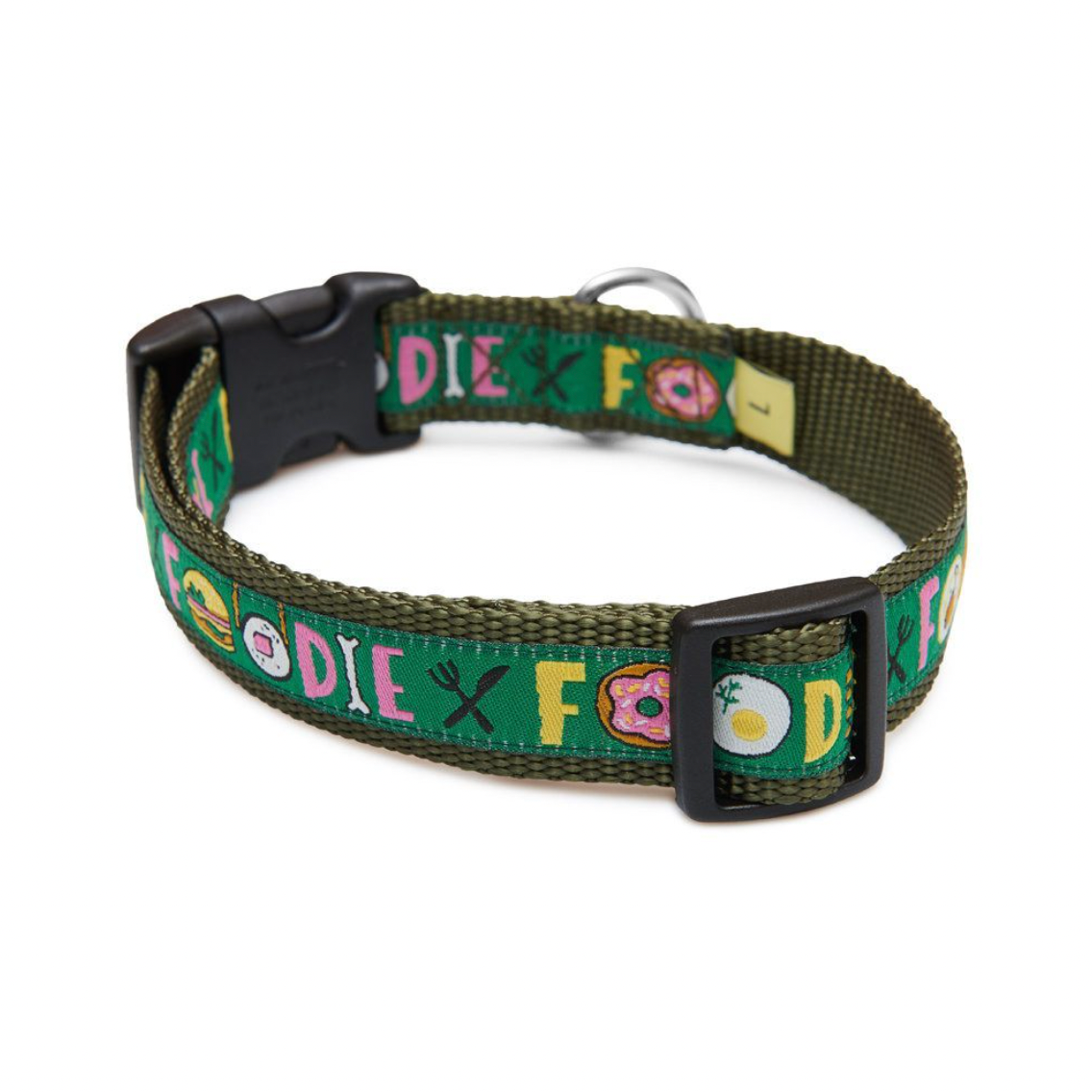 Canvas Army Green Gourmet Collar