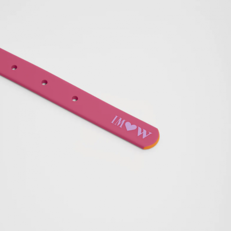 Pink Rubber Collar - Limited Edition