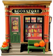 Bookstore Wallflower Projector Nightlight – 3D Mini Bookstore Lamp | Aromatherapy Diffuser & Dreamy Ambient Light for Cozy Spaces