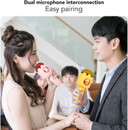 ✨ Karaoke Magic in Your Hands – Cute Mic with Big Sound!