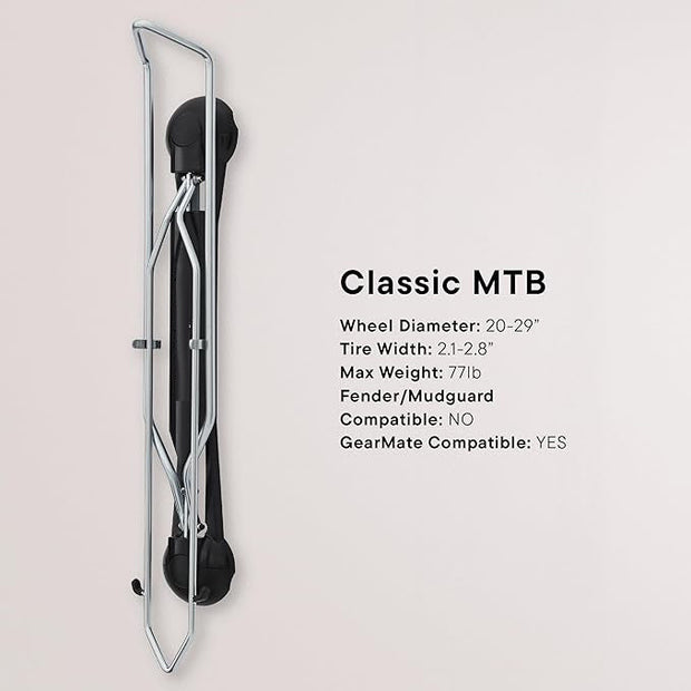 Bike Wall Mount — Effortless Loading, Space‑Saving Design