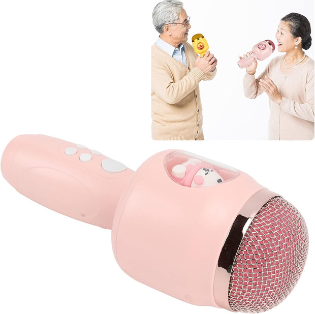✨ Karaoke Magic in Your Hands – Cute Mic with Big Sound!