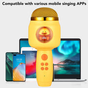 ✨ Karaoke Magic in Your Hands – Cute Mic with Big Sound!