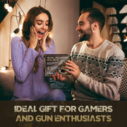 7-Piece Bullet Dice Set – Locked, Loaded & Ready to Roll! Spin the Revolver, Command the Table, Win in Style!