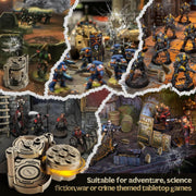 7-Piece Bullet Dice Set – Locked, Loaded & Ready to Roll! Spin the Revolver, Command the Table, Win in Style!