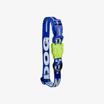 Blue collar panda lock