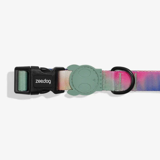 Dyed polyester dog collar